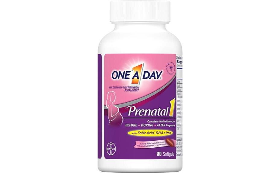 daily prenatal vitamin supplement