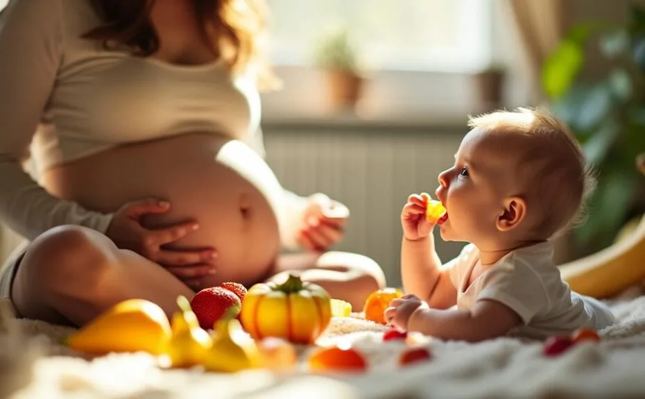 prenatal vitamins affect newborn taste