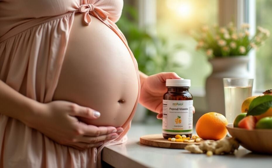 prenatal vitamins and nausea relief