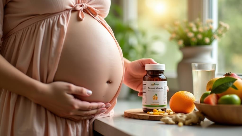prenatal vitamins and nausea relief