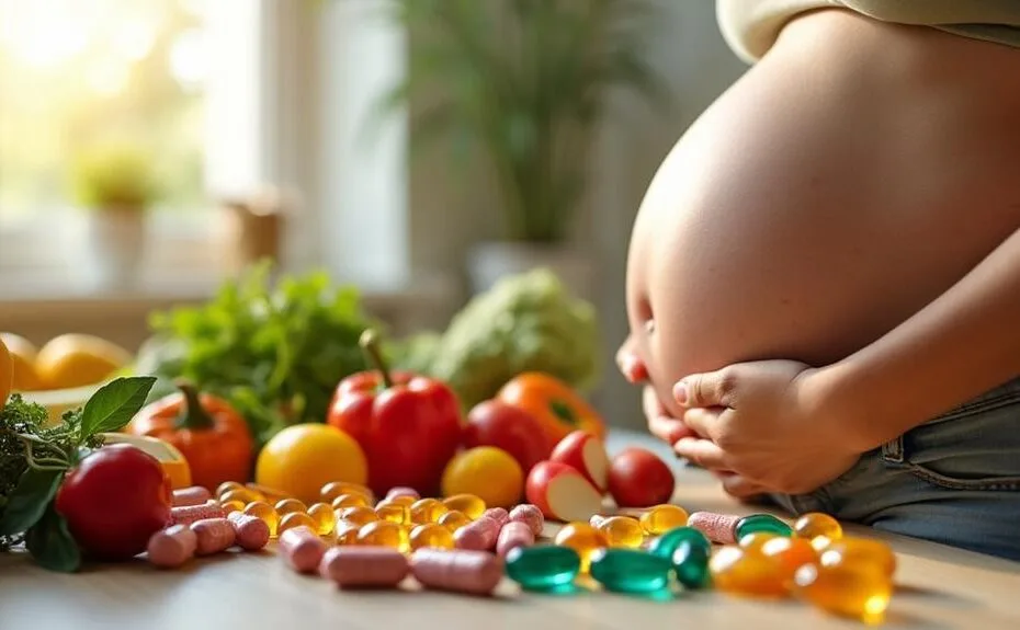 prenatal vitamins support fetal development