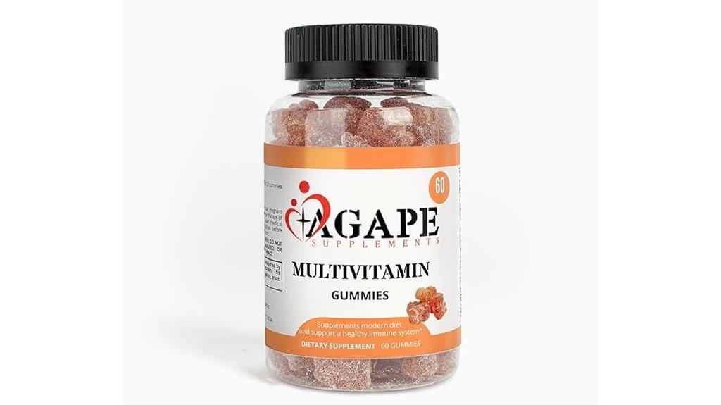 agape gummies multivitamin review