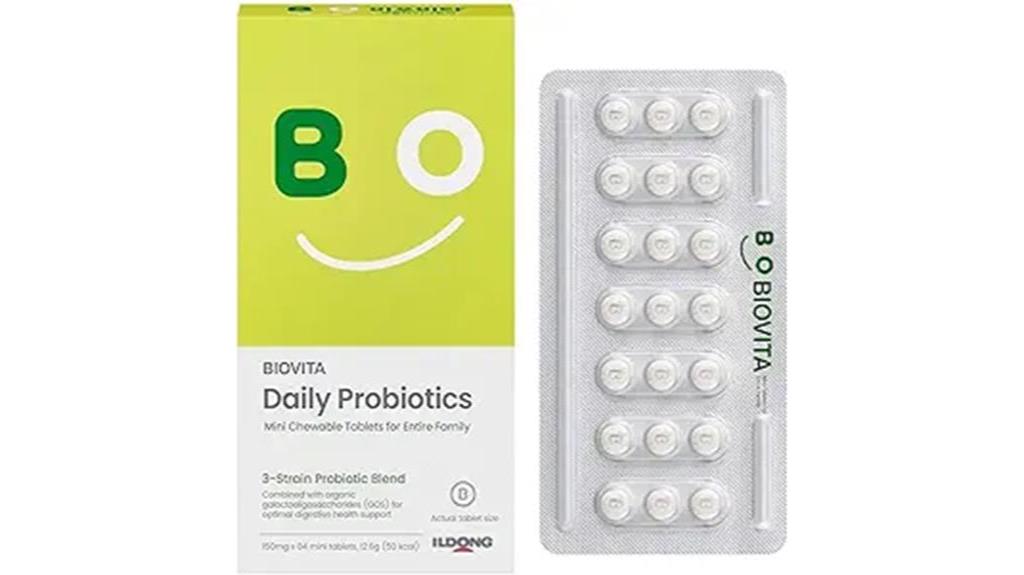 biovita probiotics mini tablets