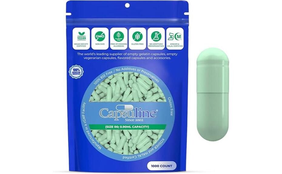 capsuline size 00 capsules review