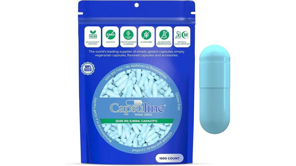 capsuline size 00 capsules review