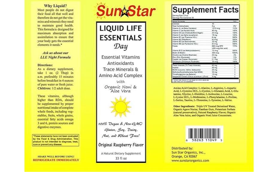 essential liquid multivitamin review