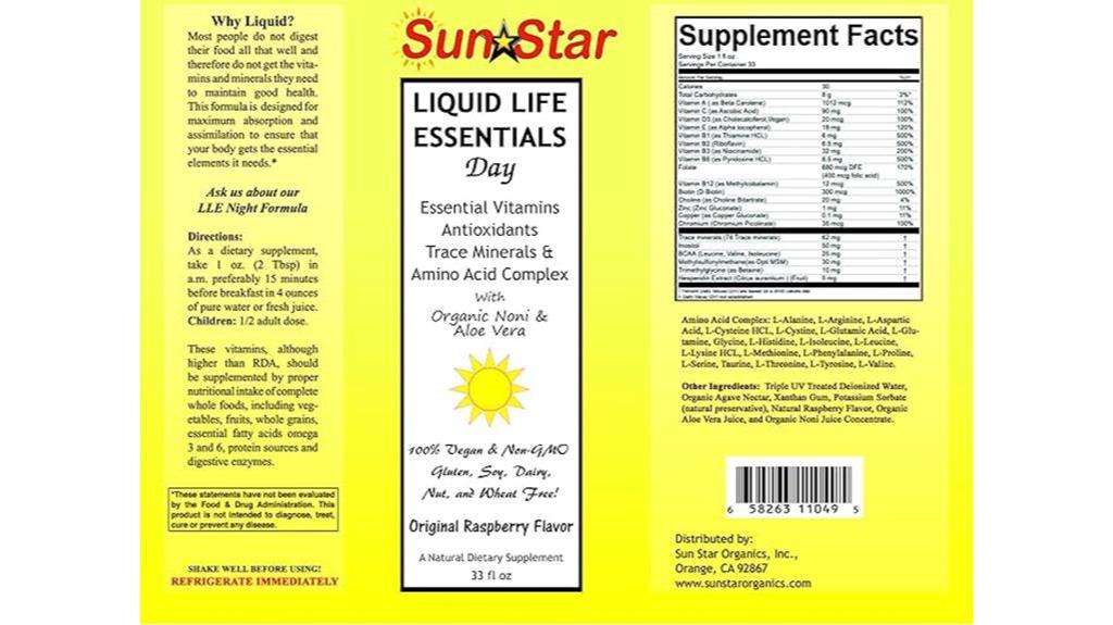 essential liquid multivitamin review