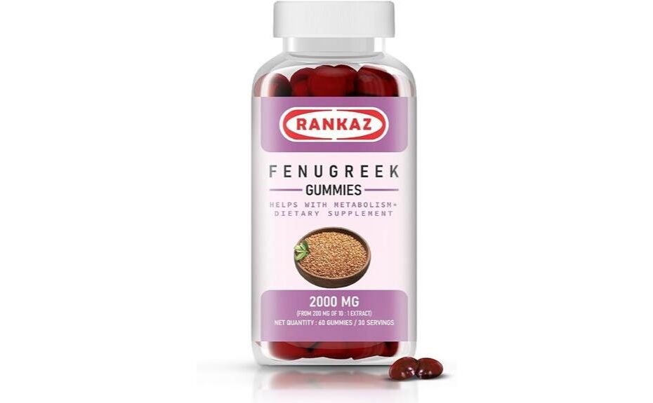 fenugreek gummies benefits concerns