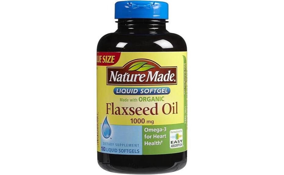 flaxseed oil softgel review