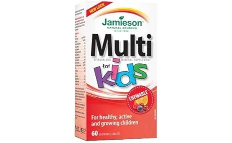jamieson kids multivitamin review
