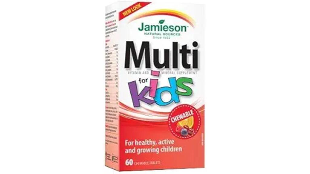 jamieson kids multivitamin review