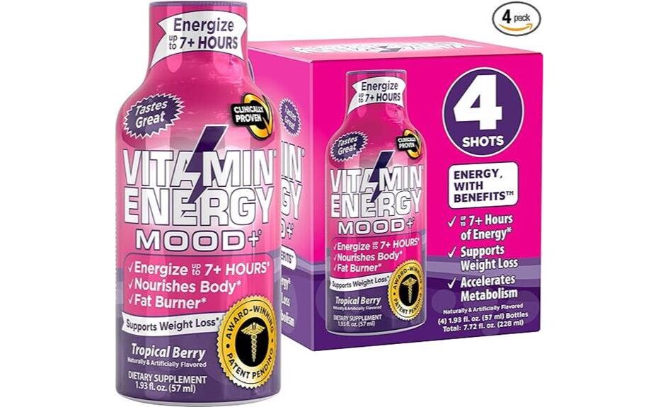 mood boosting vitamin energy beverage