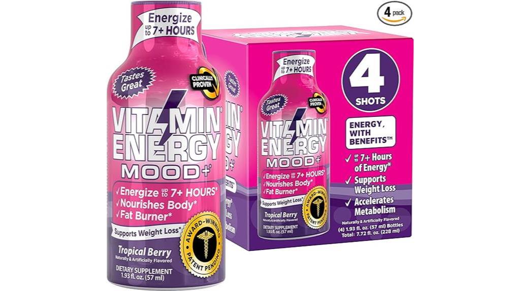 mood boosting vitamin energy beverage