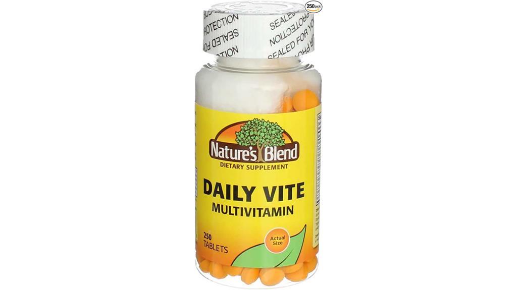 nature s blend multivitamin review
