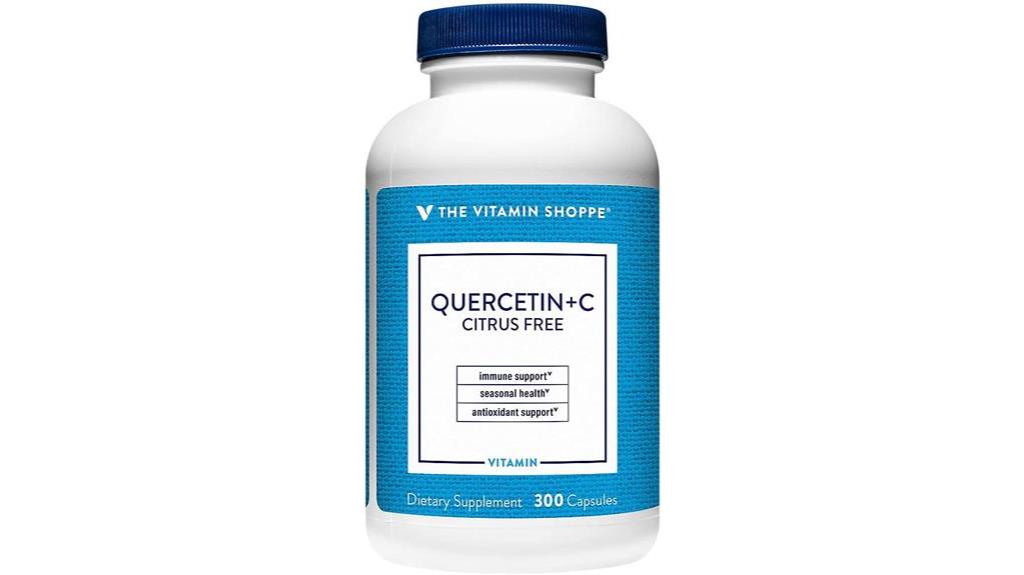 quercetin and vitamin c review
